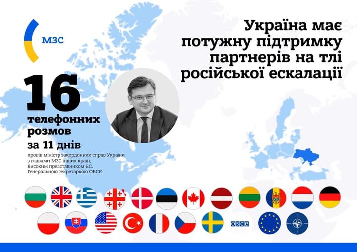 На тлі загострення російської агресії Україна отримала потужний сигнал солідарності від міжнародних партнерів