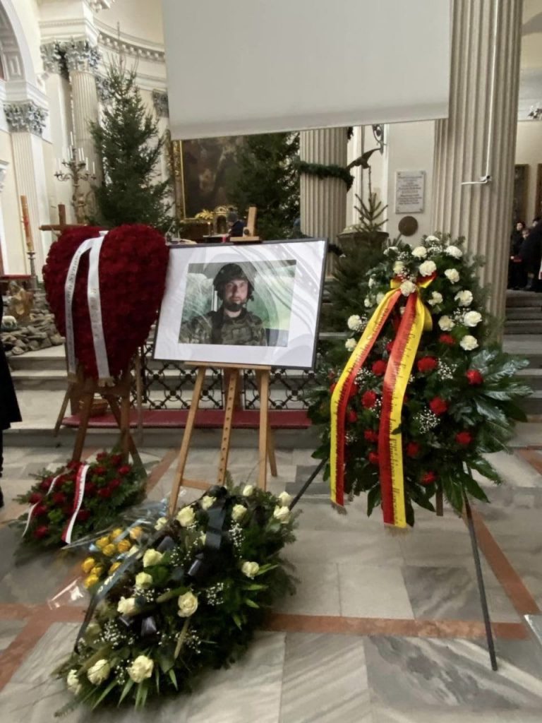 У Варшаві відбулась церемонія прощання з Даніелем Штибером, який віддав своє життя за Україну
