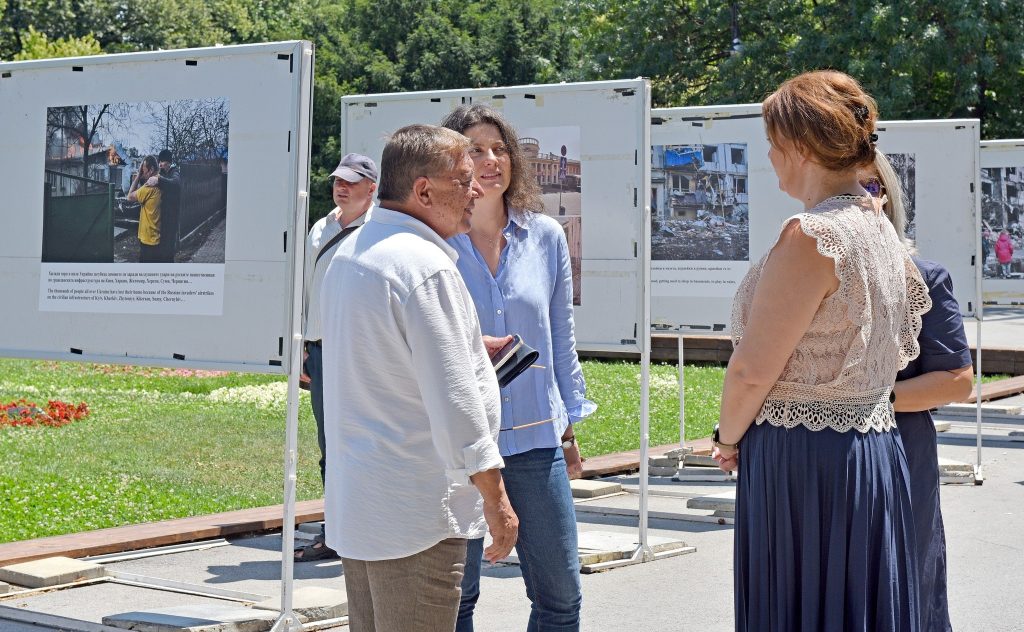У Болгарії проходить виставка про російську війну в Україні